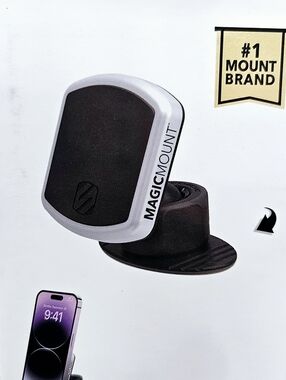 Cellphone Mount Scosche Magnetic Dash Mount w. Interch. Trims